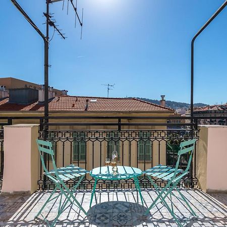 Squared Head-Apartment With Terrace In Nice Exteriér fotografie
