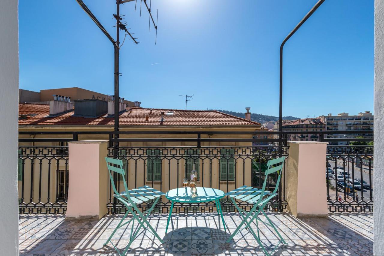 Squared Head-Apartment With Terrace In Nice Exteriér fotografie